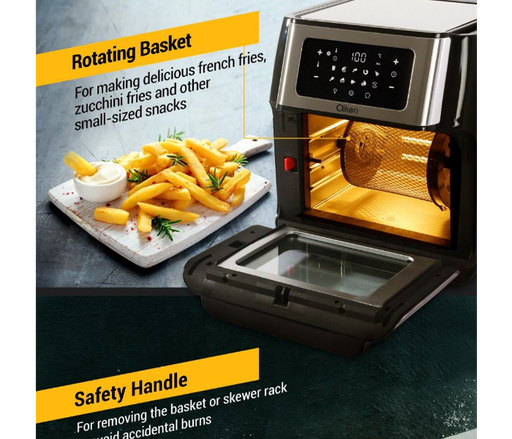 [7749] CLICKON 10L CAPACITY HOT AIR FRYER COOK WITH OVEN FEATURES | CK-350 | - | 1800W |