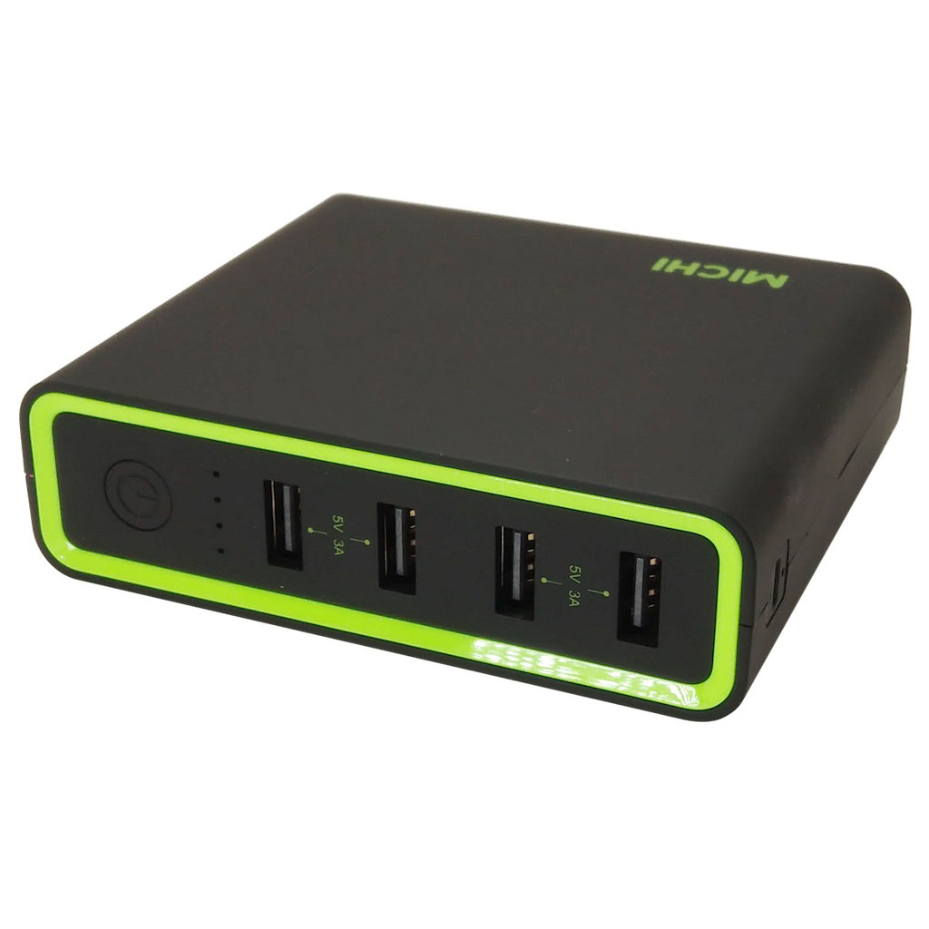 MICHI MAX 20,000 MAH PD POWERHUB (001MX20000-02BK)-BLACK