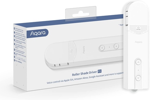 [7834] Aqara | E1 | Smart Auto Curtain Roller Shade Driver With Schedule & Voice Control Rechargeable With Long Battery Life