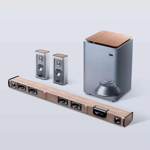 [7854] Xiaomi - Youpin Binnifa Karaoke Surround Home Theater Simulation | 5.1 | With | 5.8G | Wireless Microphone & | DSP | Subwoofer Speaker Bass Live-3D