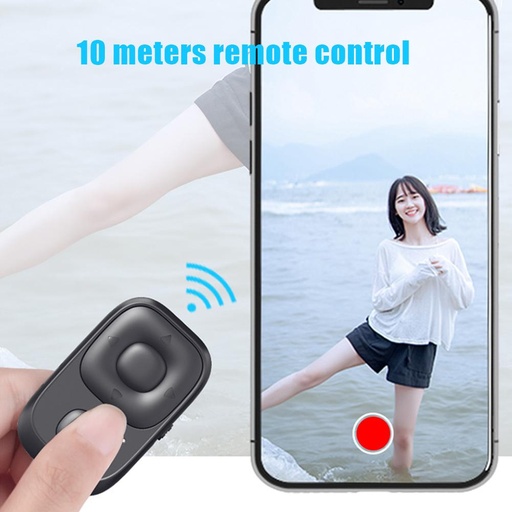 [7909] BEAUTY-R1 Mini Wireless Bluetooth Remote Shutter Controller Button Self-timer Camera Stick Shutter