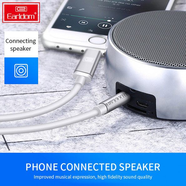 AUX Cable ET-AUX28 Type C to 3.5mm Audio Cable Type-C USB C to 3.5 Jack