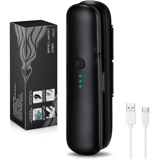 [8193] LORDSON Mini Bag Sealer Rechargeable Handheld Portable Bag Heat Resealer Vacuum Machine Food Saver With 3 Sealing Temperature For Snac | HK013 |