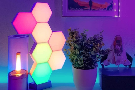 [1953] Lifesmart Cololight Pro Starter Build Your Light Sound Activated Kit - 6-Pack