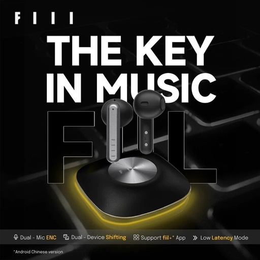 FIIL Key | F038 |  Ture Wireless Earbuds Bluetooth 5.3 Low Latency TWS In-Ear Headphones