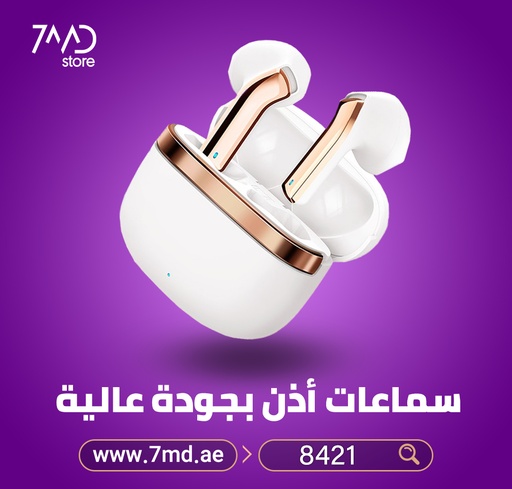 [8421] RECCI | REP-W43 | WIRELESS BLUETOOTH EARBUDS WITH HD SOUND QUALITY & TYPE-C CHARING PORT