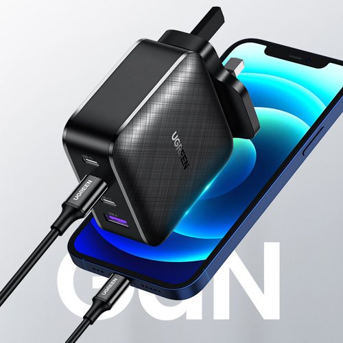 [8481] UGREEN 65W  Power Delivery With 4-Port Fast Wall Charger | CD224 | - WITHOUT CABLE