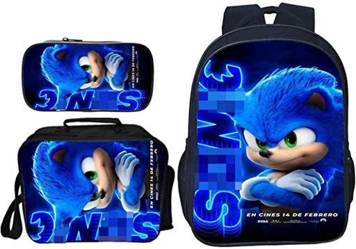 [8512] School Bag For Children With Pictures Of Their Favorite Heroes From The Cartoon Series