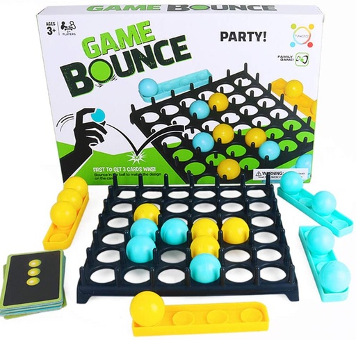 [2052] Game Bounce Party First to get 3 Cards win