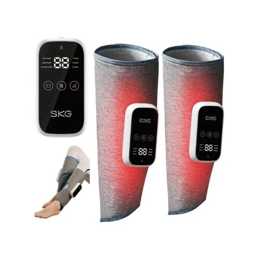 [8595] SKG | 2PCS | Heating Compress Air Pressure Kneading Wireless Portable Relaxation & Leg Massager |  BM3-E |
