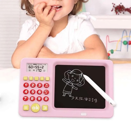 [8602] 2 in 1 Writing Tablet Mouth Calculator Intelligent Early Education Learning Machine For Boy's & Girl's | LK-V20 |