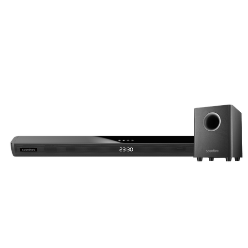 [8693] Porodo Soundtec Wireless Bluetooth Soundbar With Wireless Subwoofer | PD-ST21SB150-BK |