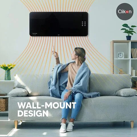 [8808] CLIKON 2000W GLASS CONVECTOR HEATER WITH REMOTE CONTROL | CK4226 |