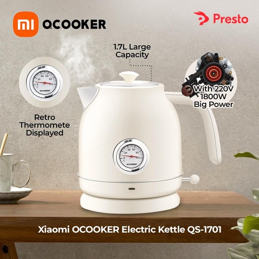 [8872] Xiaomi OCOOKER Electric Kettle QS-1701