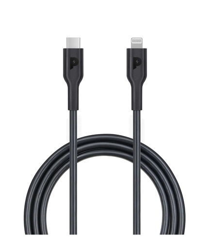 Powerology Type C to Lightning Cable 1.2m/4ft | PWCTL1M-BK, ..BU |