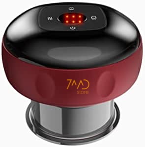 7MD STORE RECHARGEABLE INTELLIGENT BREATHING CUPPING MASSAGE INSTRUMENT