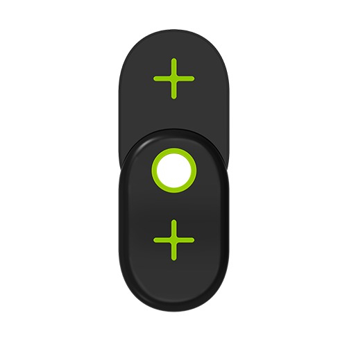 [2110] GOUI DOUBLE.Qi Dual Ultra Fast Wireless Charging Pad [10w +10W] Black (G2WIRELESS20W)