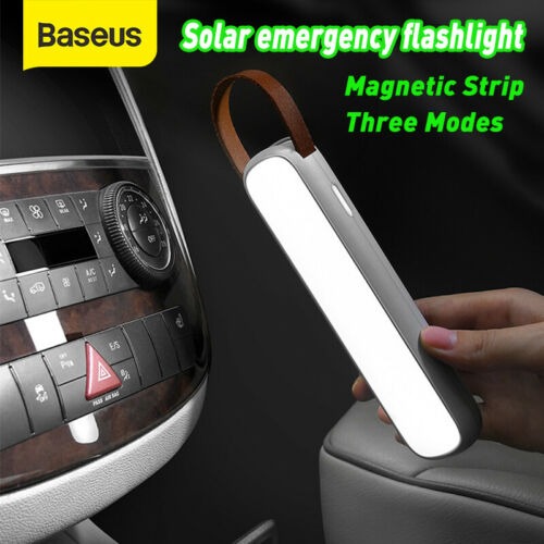 Baseus Solar Emergency Car Flashlight 3 Light Modes CRYJD01