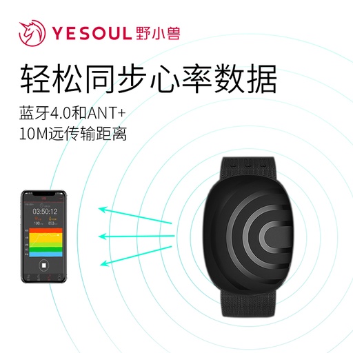 [2281] YESOUL Wild Beast Smart Heart Rate Armband Motion Monitoring Bluetooth Heart Rate Band