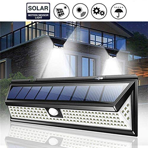 [2468] Super Bright Pir Solar Motion Sensor LightOutdoor Wireless Security Light for Garden Residential