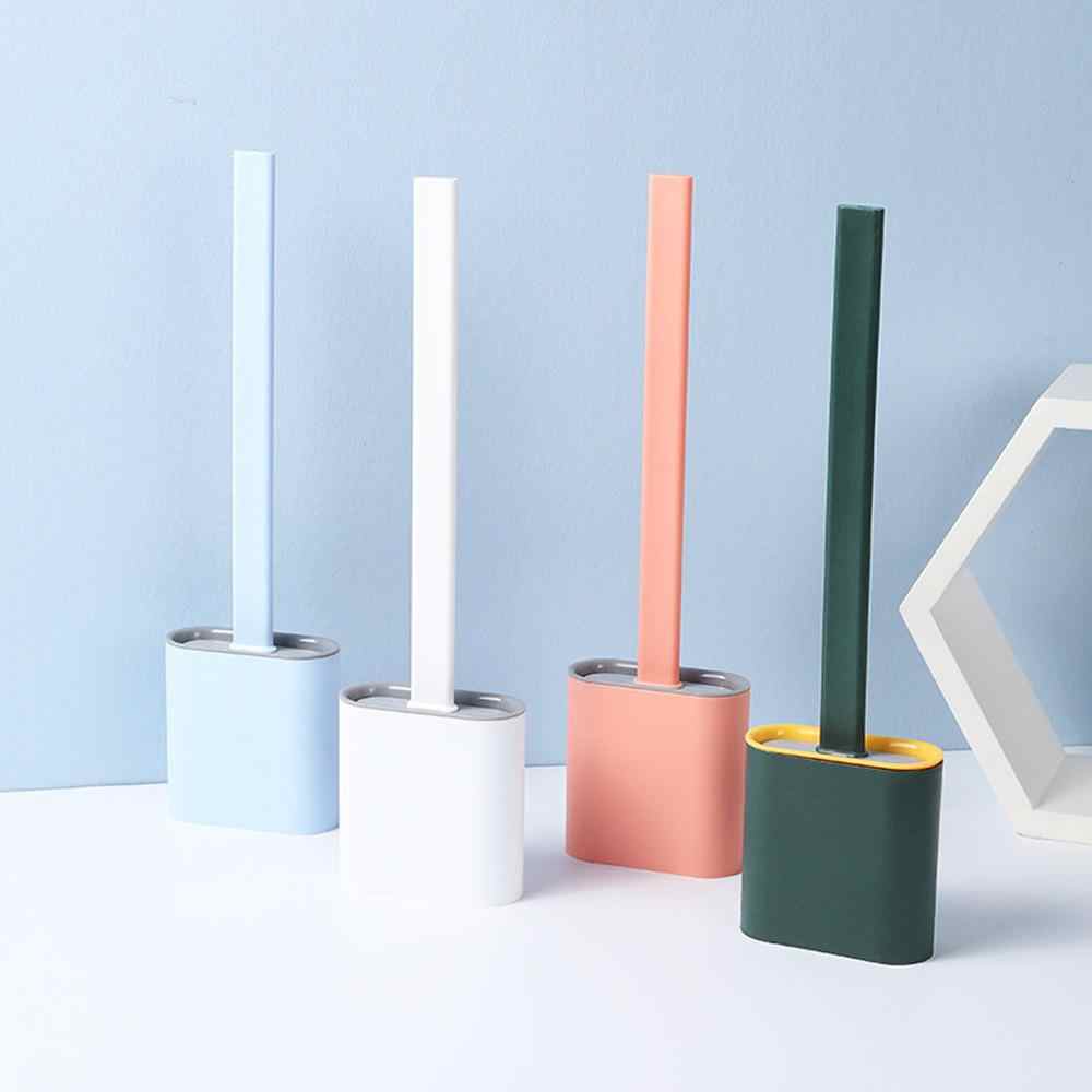 Silicone Toilet Brush Revolutionary Silicone Flex Toilet Brush With Holder