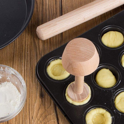 [2747] Healthy Healthy Tart Double-side Portable Egg Tart Mold Healthy Pastry Dessert Pusher Vegetable Gadget Kitchen For Home Restaurant 1 Set