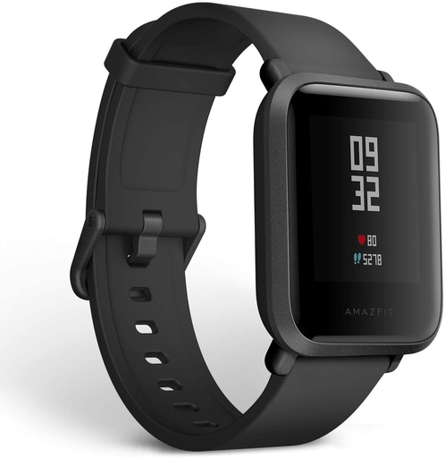 [1443] Amazfit Bip Smartwatch by Huami with All-Day Heart Rate and Activity Tracking, Sleep Monitoring, GPS, Ultra-Long Battery Life, Bluetooth, US Service ...‏