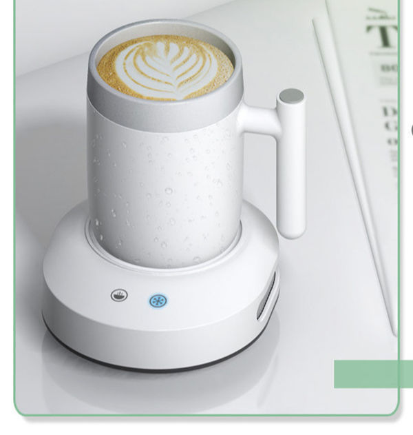 Electric cup warmer cooler heating cooling holder