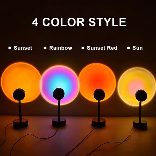 SUNSET RED  PROJECTOR LAMP - Q07