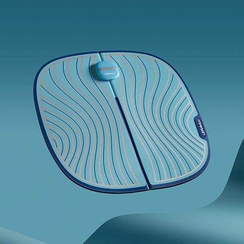 [2918] Leravan Foot Stimulator Massage Mat EMS Leg Massager - LJ-FH001-MBL