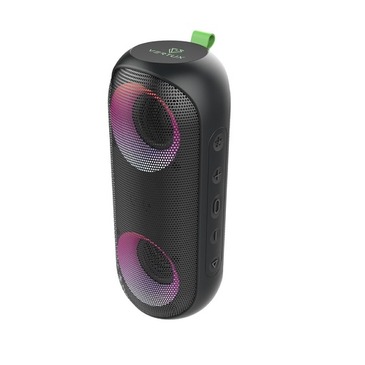 [2973] VERTUX Immersive Wireless Speakers With "AuraSync" LED Lights |Rumba|