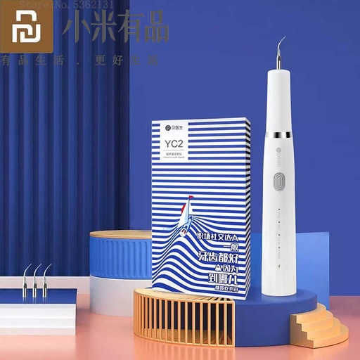 [3087] Xiaomi DR.BEI Ultrasonic Dental Scaler YC2 Electric Tooth Calculus Remover Tooth Stains Tartar Dentist Teeth Whiten Oral Hygiene