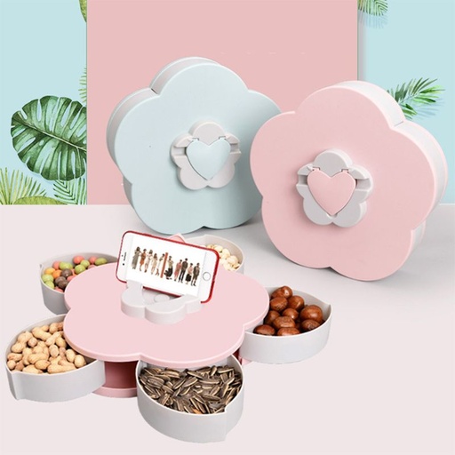 [3106] PATTERN ROTATING CANDY PLATE SINGLE LAYER