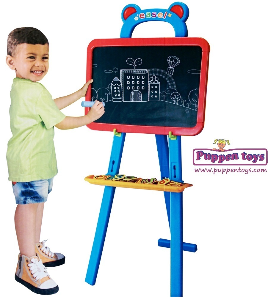 Learning Easel: 3-in-1 Kids Writing Board Children Board