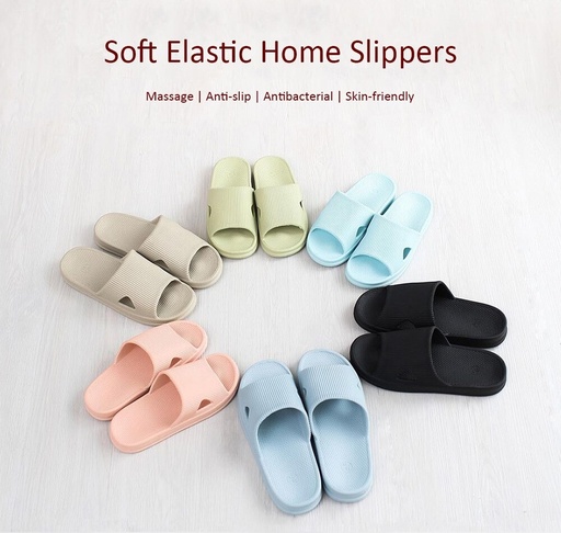 [6070-3] Youpin One cloud Slippers Summer Women Home Slippers/bathroom slippers Soft Flip Flops Ladies Man Sandals Casual Shoes Slip