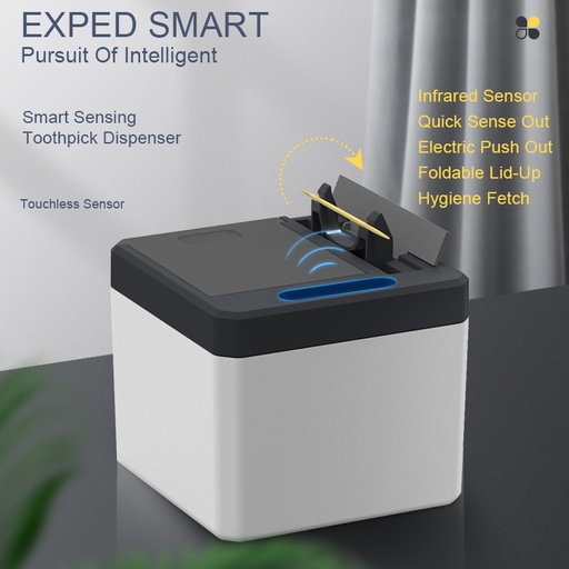 [3191] Smart Toothpick Dispenser Device Health Touchless More Hygiene