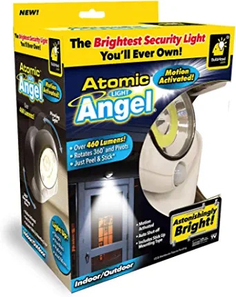 [8981] Atomic Beam LED Light Angel, Motion-Activated