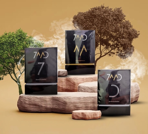 [9013] 7MD Perfumes - Unleash Your Inner Beauty with Sensational Scents in Zafran, Vanilla Tobacc, and Ombre Leather Varieties 80ml
