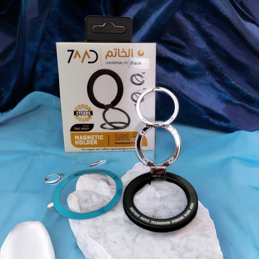 [9034] 7MD MAGNETIC PHONE HOLDER | FULLY COMPATIBILITY | STRONG MAGNETIC ATTRACTION & ADAPTATION | 360° ROTATION | INTERFERNCE FREE | 2 YEARS WARRANTY | BLACK OR WHITE | 7MD-MH01 |