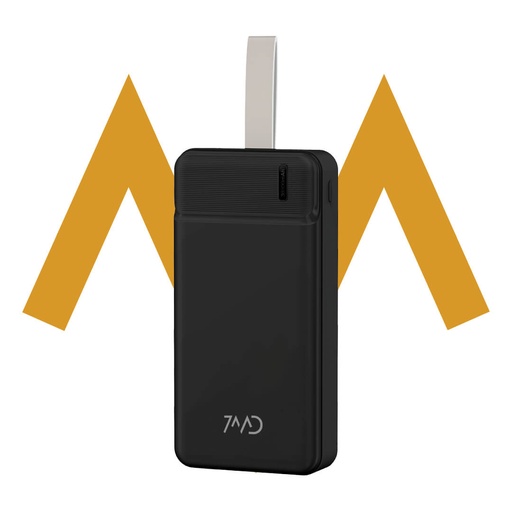 [9112] 7MD 30000 mAh Power Bank | Dual Port | Multiple Protection | Fast Charging | Premium Quality | 2 Years Warranty | 7MD-N38 |