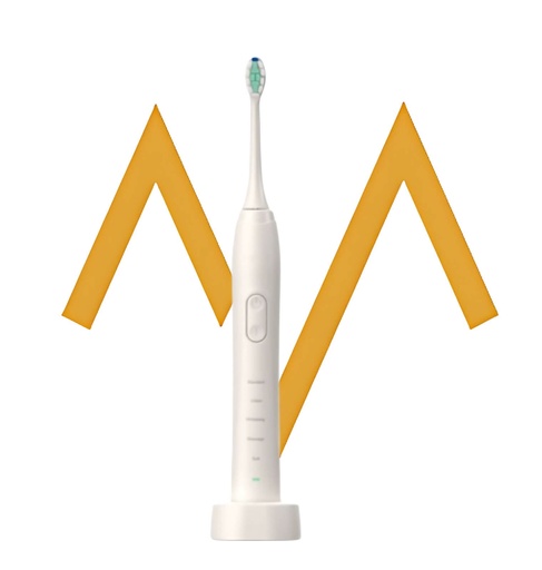 [9137] 7MD Electric Toothbrush | 5 Brushing Modes | Lightweight & Unique Design | 2 Brush Heads Included | Type-C Charging | 60 Days Battery-Life | IPX8 Waterproof | 1 Year Warranty |7MD-TX5 | 
