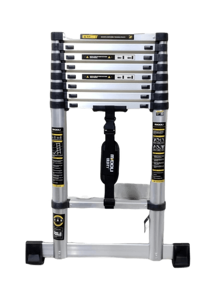 Telescopic A-shaped Ladder | Indoor & Outdoor Use | Anti-Scratch Material | Safe & Reliable | Foldable Design | Adjustable Height | Easy To Move | High Quality Material | MDL-350Z-LW