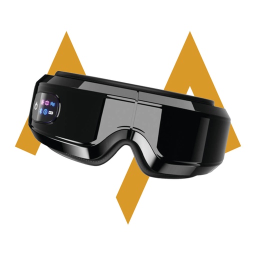 [9289] 7MD Smart Eye Massager | Soft & Comfortable | Bluetooth Music | 180 Degree Folding Design | Adjustable Size | Quality Material | Long Battery Life | 12 Months Warranty |