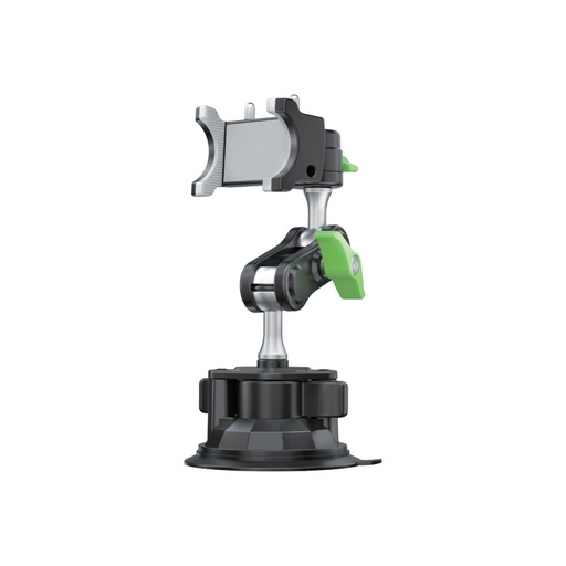 [9322] Green Lion Ultimate Phone Holder With Suction Cup Mount | Universal Compatibility | Secure & Stable | Flexible Design | Easy to Use | Unique Design | Quality Material | GNULSCUPHDBK |