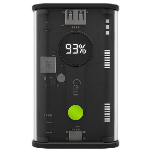 [9355] Goui Nano 20 PowerBank | 20000 mAh Capacity | 22.5W Fast Charging | LED Display | Dual USB Ports | Multiple Safety | Unique Design | G-TPB20-3A |