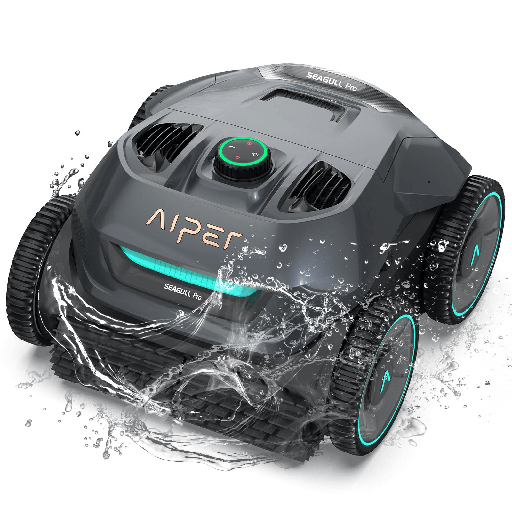 [9362] Aiper Seagull Pro Cordless Robotic Pool Cleaner | 3 Cleaning Modes | Long-Lasting Battery | Powerful Suction | Wide Area Coverage | Quick Charging |