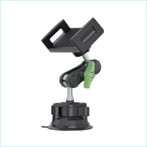 [9411] Green Lion Ultimate Tablet Holder With Suction Cup Mount | Universal Compatibility | Secure & Stable | Flexible Design | Easy to Use | Unique Design | Quality Material | GNULSCUTABHDBK |