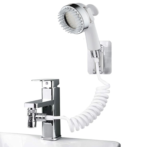 [9417] MGTU Handheld Shower Sink Hose Sprayer with Massage Brush (SL31389)
