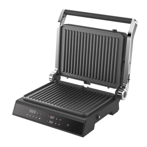 [9541] Porodo LifeStyle Glasstop Digital Grill with Removable Grill Plate - Black | PD-LSDGGR-BK |