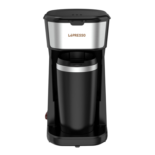 [9622] LePresso Coffee Maker with Travelling Mug 450W - Black | LPCMTMBK |